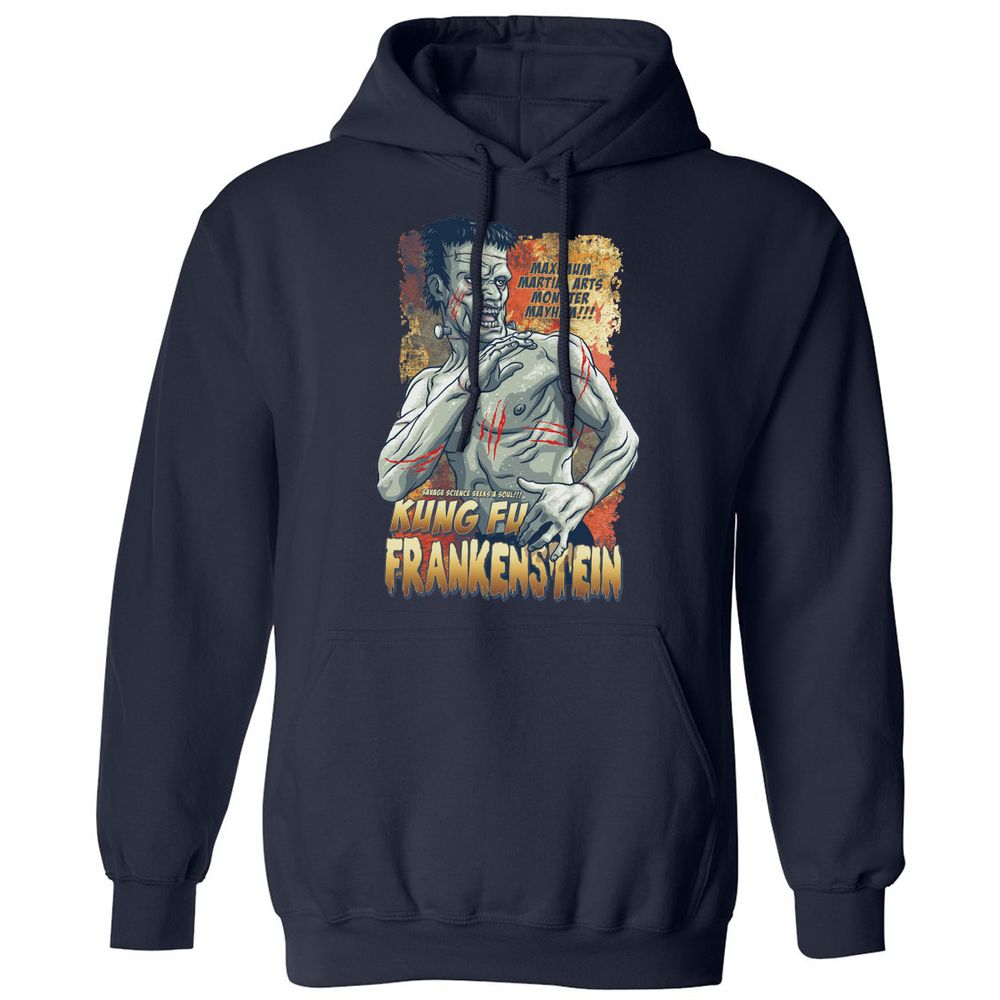 Classic Unisex Hoodie - LC7YCZYY - Navy - 2