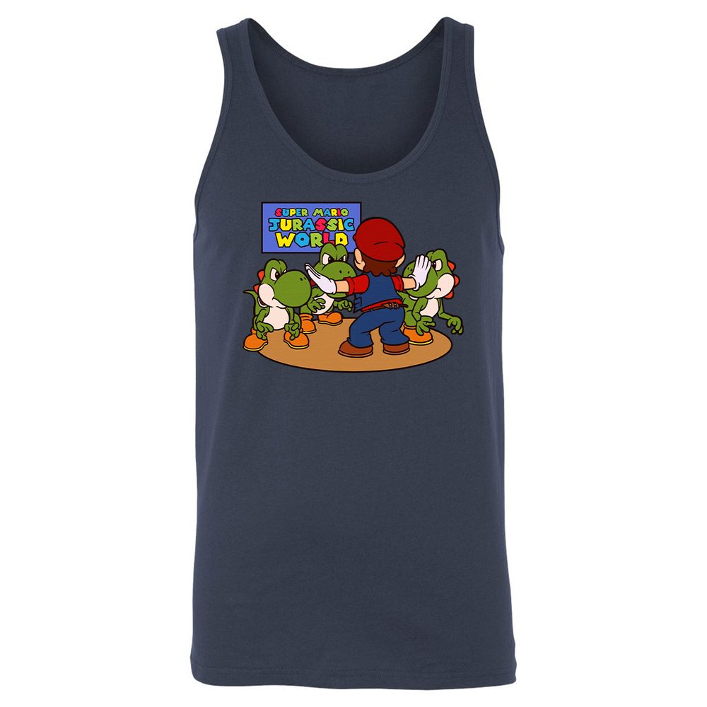 Unisex Jersey Tank - UX3YR4JW - Navy - 2