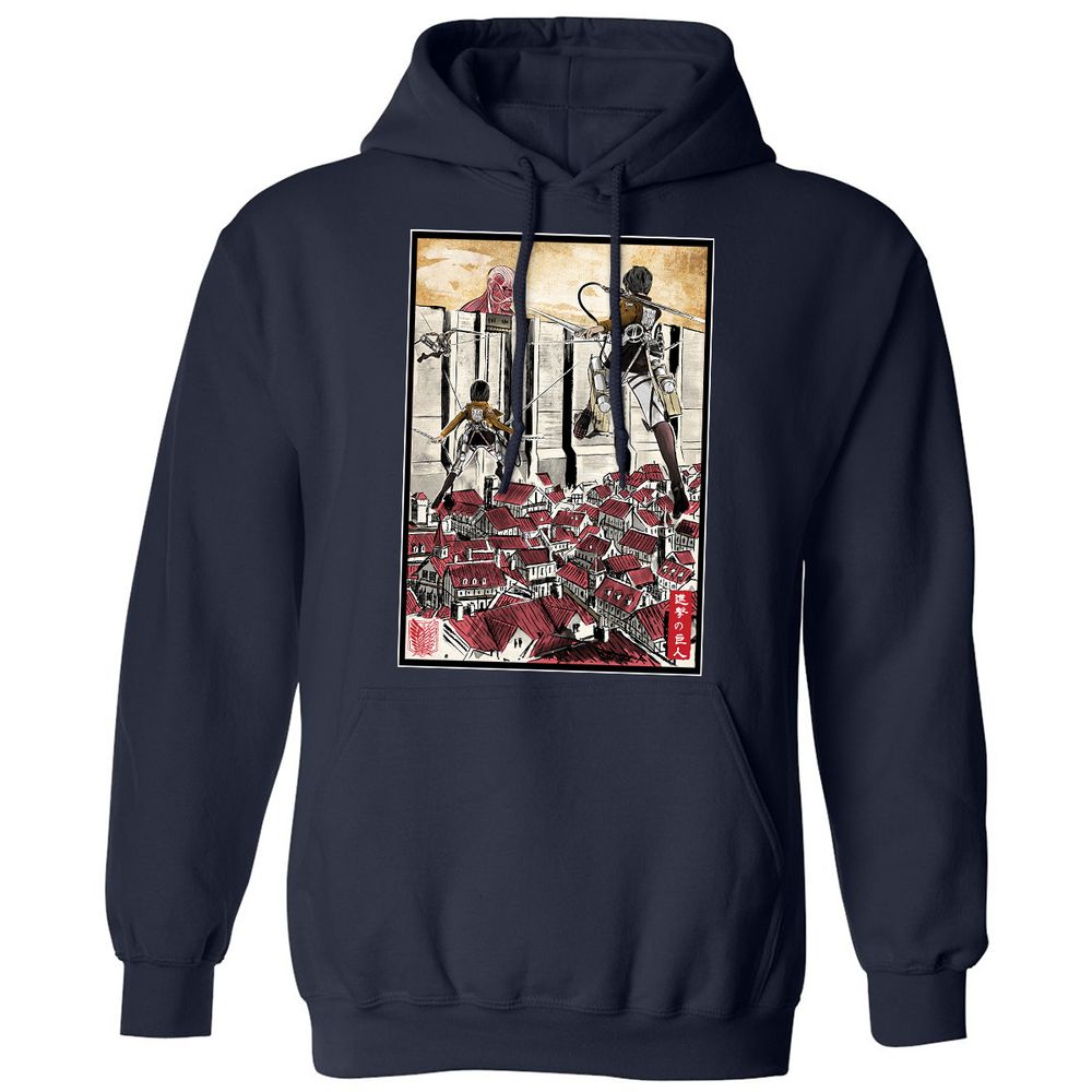 Classic Unisex Hoodie - DYAFCUB2 - Navy - 2