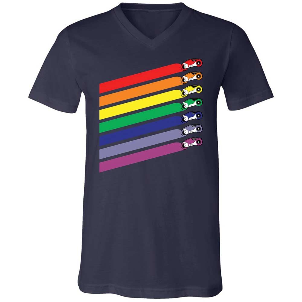 Race The Rainbow - Navy - 2