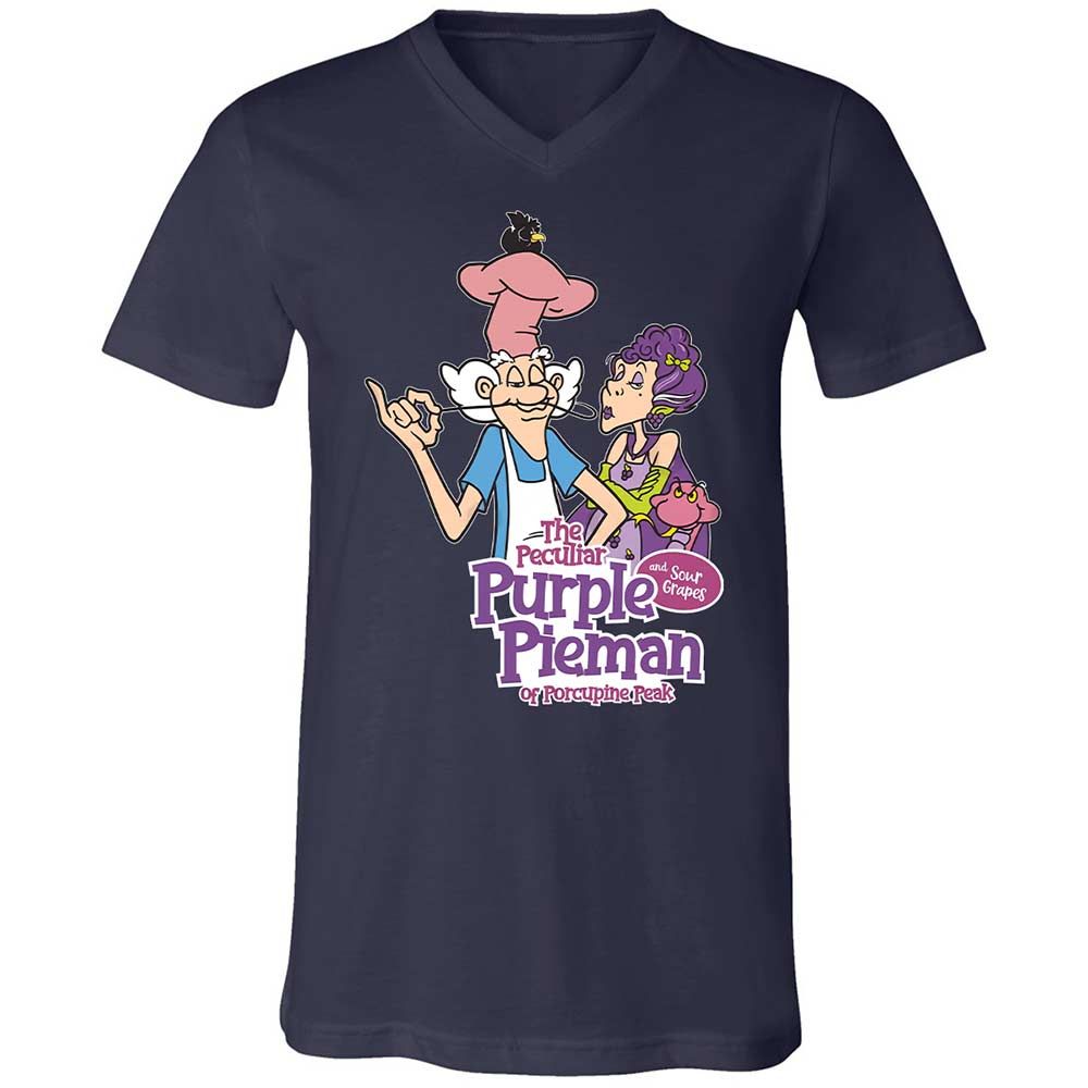 The Peculiar Purple Pie Man - Navy - 2