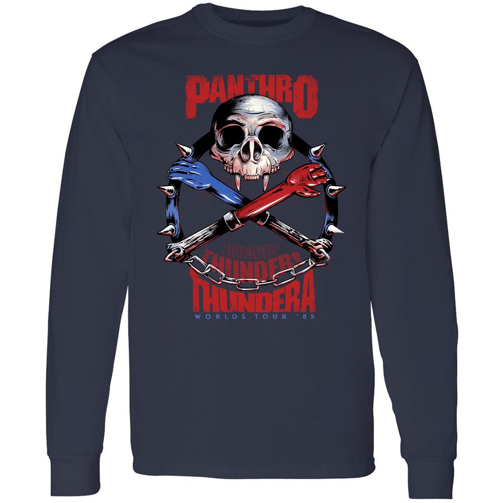 Long Sleeve T-Shirt - WBKR64UN - Navy - 2