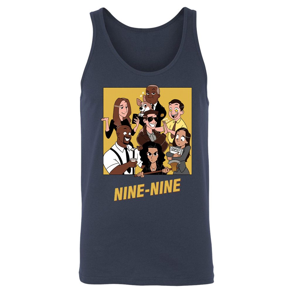 Unisex Jersey Tank - TPXK5HV1 - Navy - 2