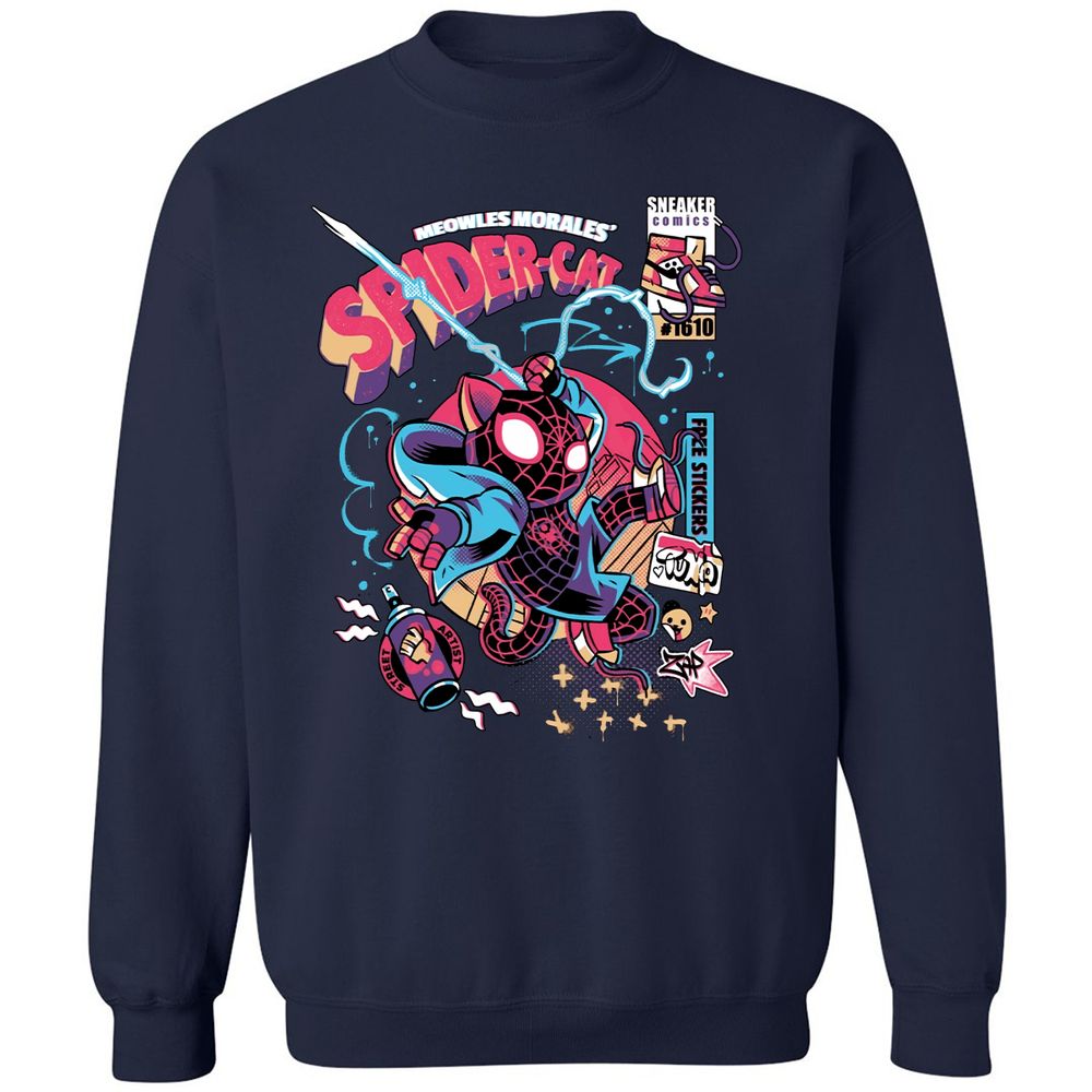 Classic Unisex Sweatshirt - YAT7BKFH - Navy - 2