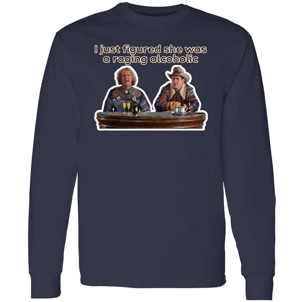 Long Sleeve T-Shirt - 5WN8ELDR - Navy - 2