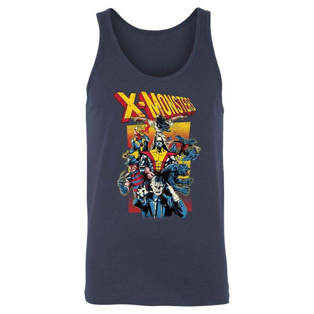 Unisex Jersey Tank - XMC913ZN - Navy - 2