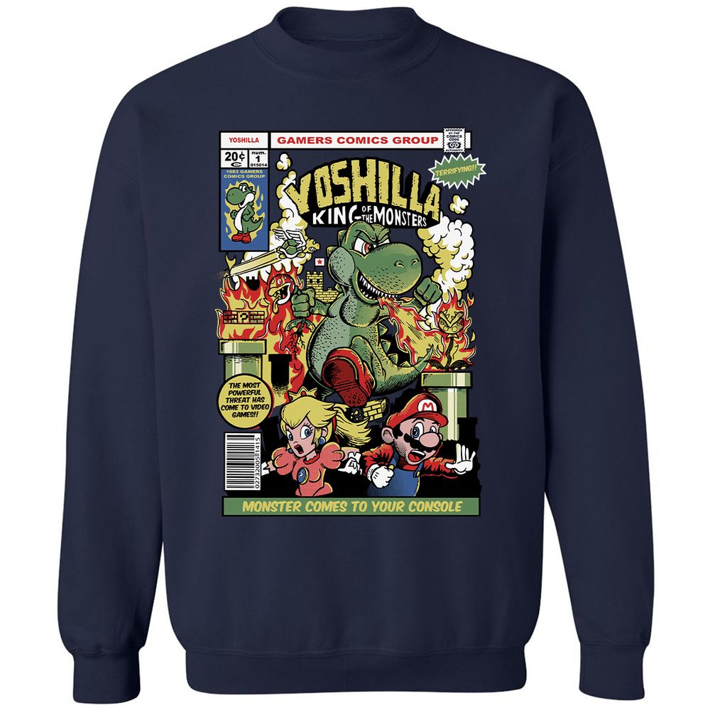 Classic Unisex Sweatshirt - WCU36RAG - Navy - 2