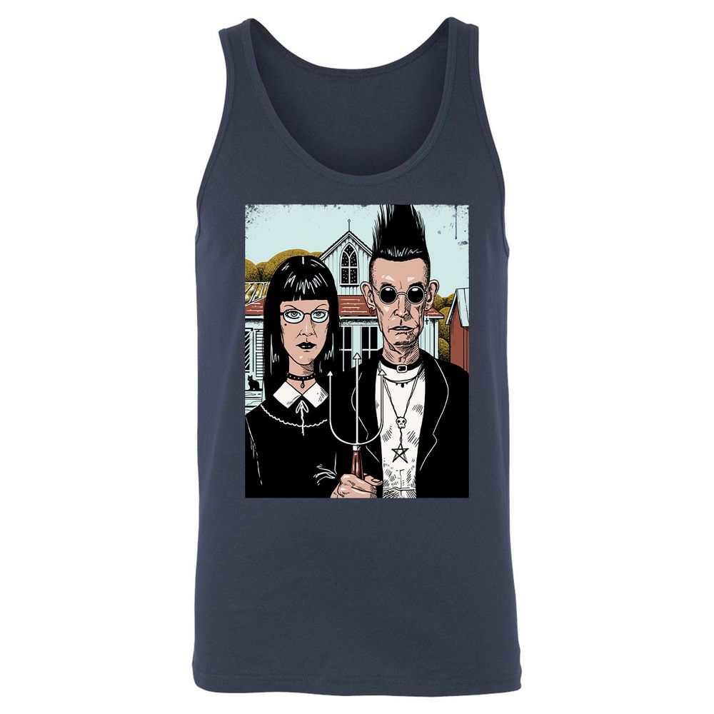 Unisex Jersey Tank - 5931P7P9 - Navy - 2