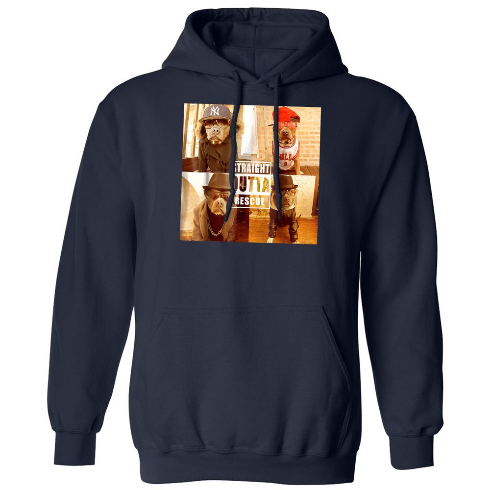Classic Unisex Hoodie - WT3L8XEW - Navy - 2