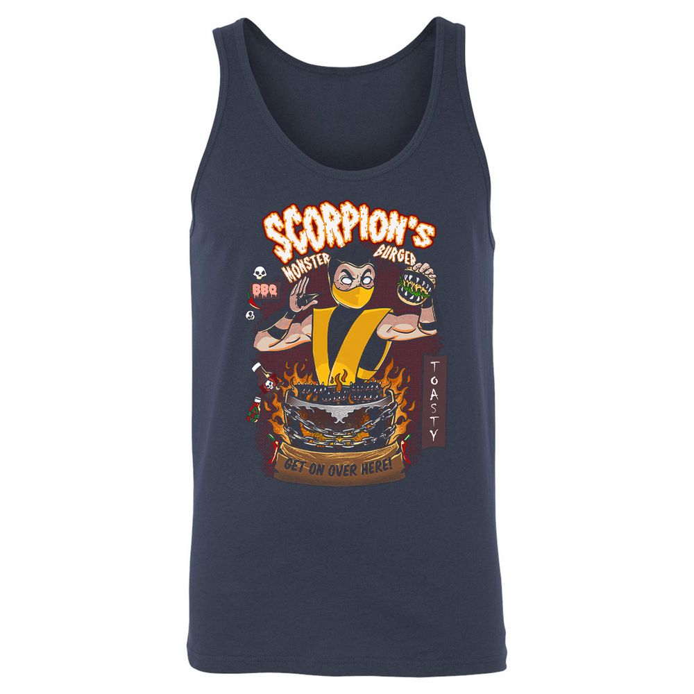 Unisex Jersey Tank - GNZ64QAC - Navy - 2