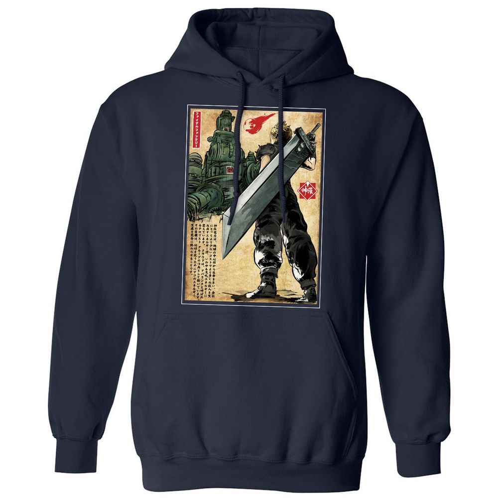 Classic Unisex Hoodie - WJY6436H - Navy - 2