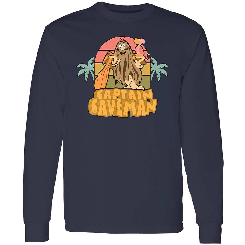 Long Sleeve T-Shirt - 3YHM6NF3 - Navy - 2