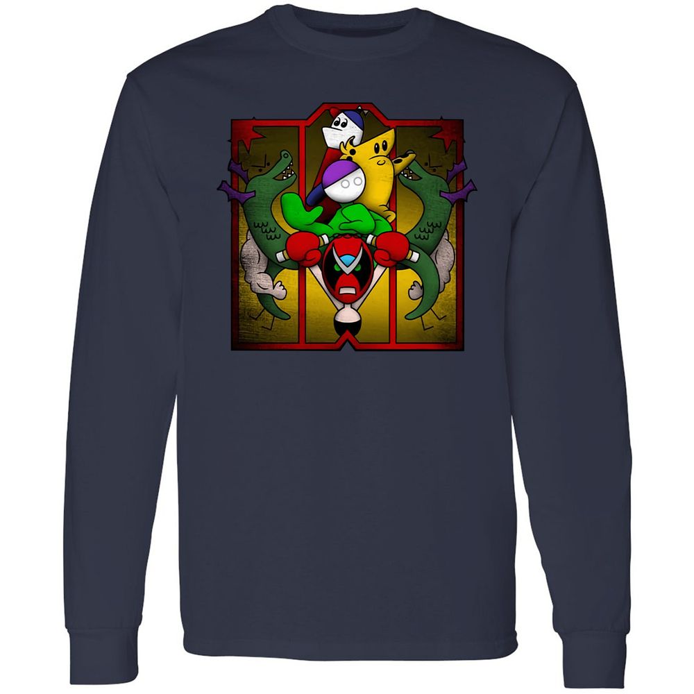 Long Sleeve T-Shirt - MEAR3PFD - Navy - 2