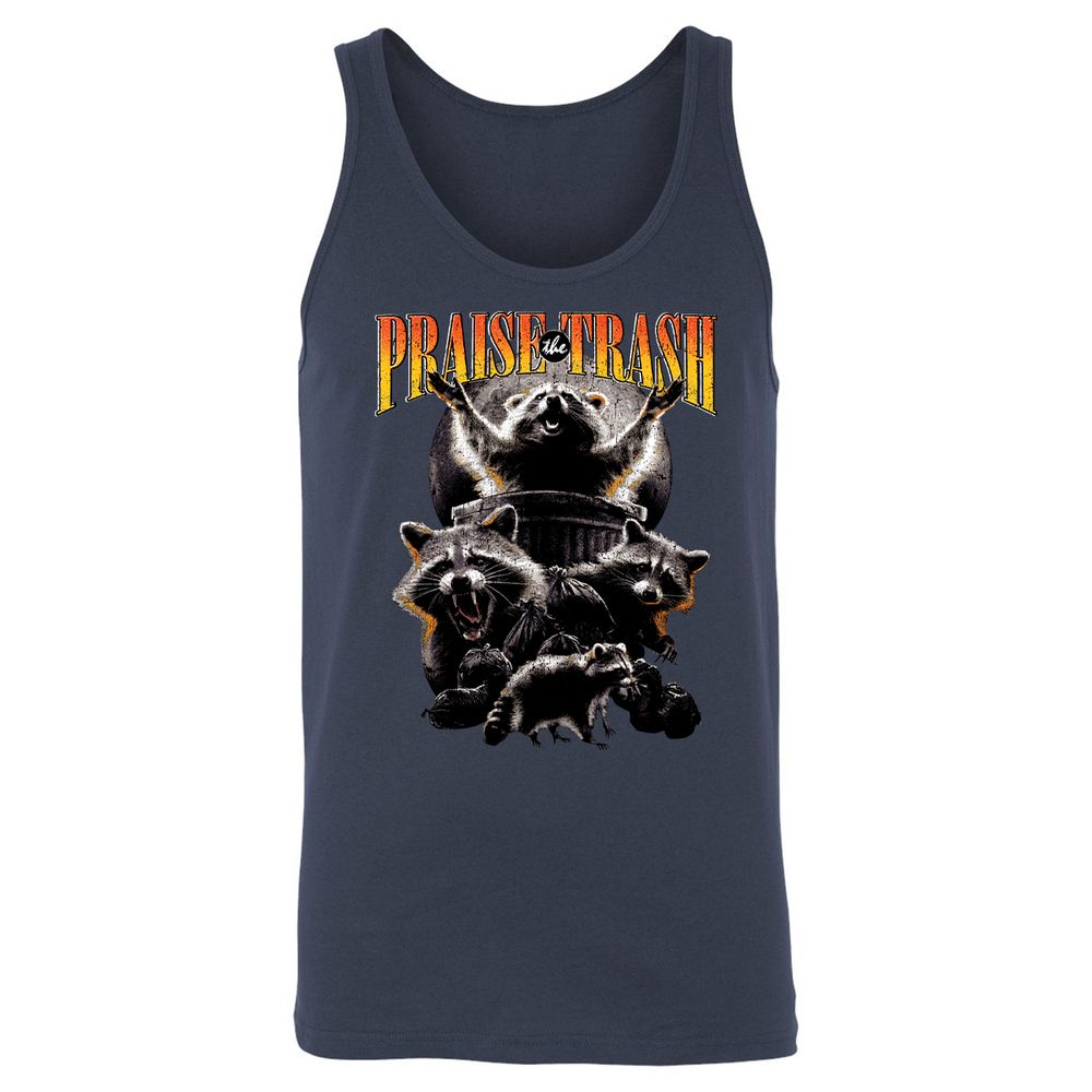 Unisex Jersey Tank - 4SBKHQLF - Navy - 2