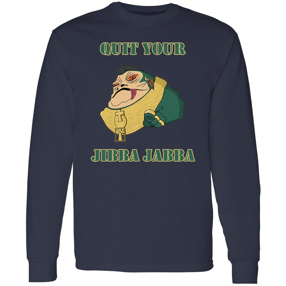 Long Sleeve T-Shirt - RK5ZFQS9 - Navy - 2