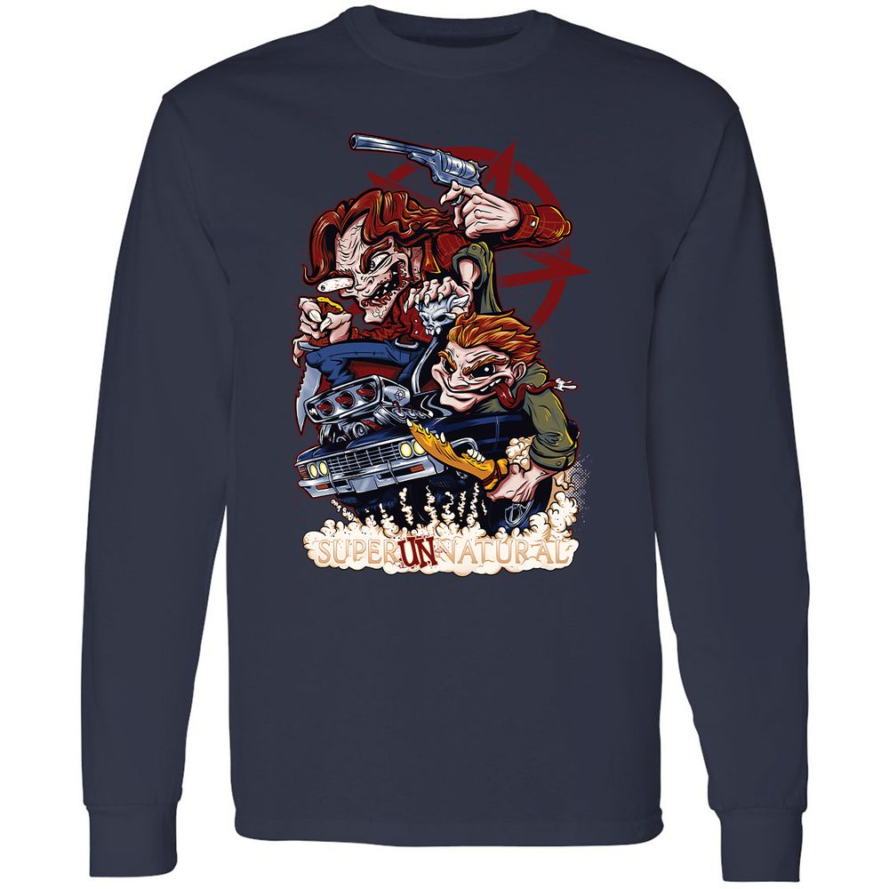 Long Sleeve T-Shirt - VNPNWLG6 - Navy - 2