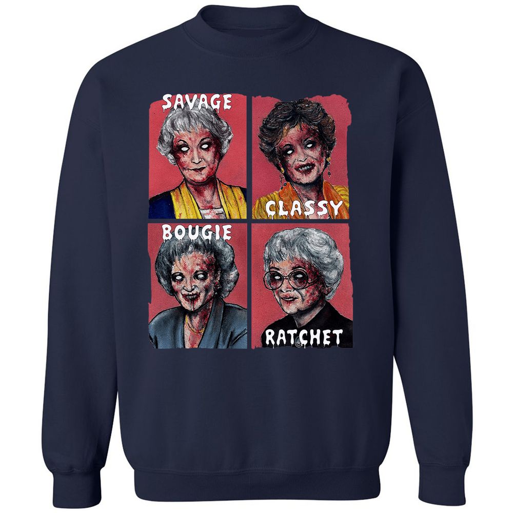 Classic Unisex Sweatshirt - FAMKX5HH - Navy - 2