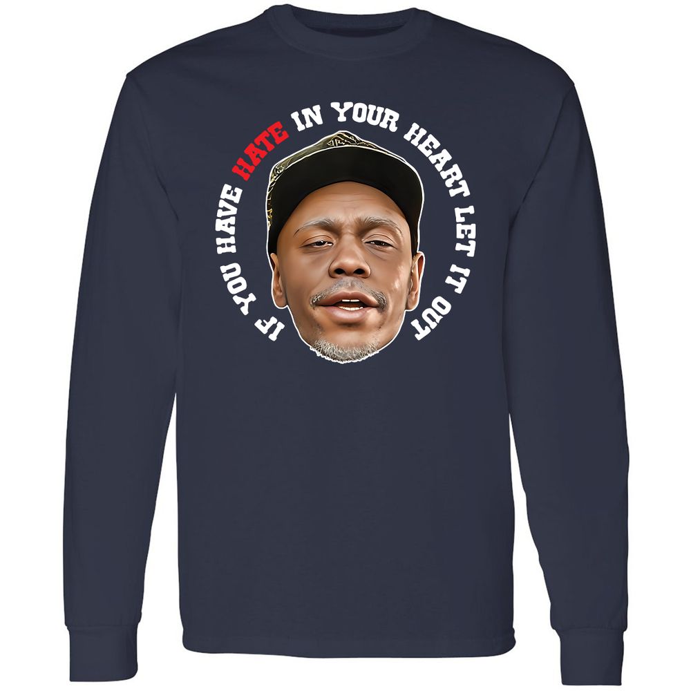 Long Sleeve T-Shirt - V6QH485N - Navy - 2