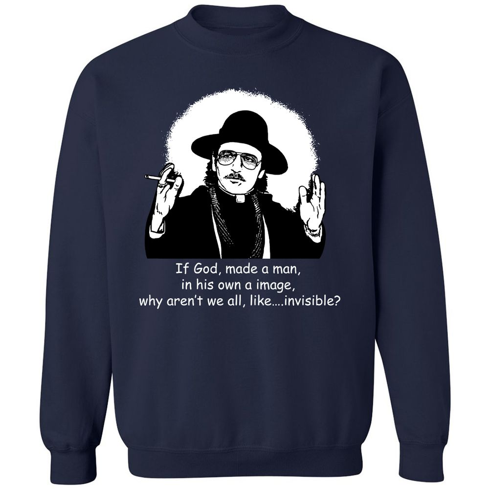 Classic Unisex Sweatshirt - QZ13W3FP - Navy - 2