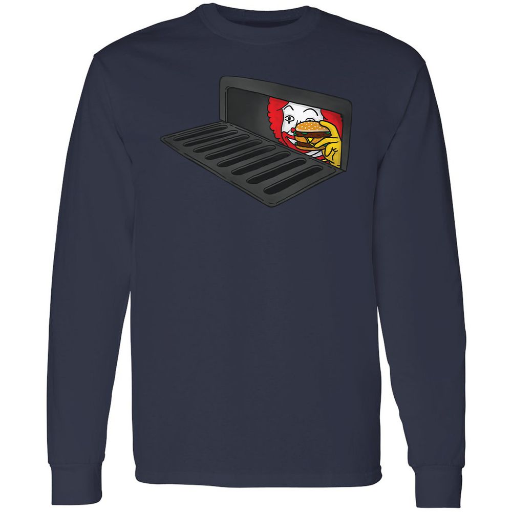Long Sleeve T-Shirt - 7VK4F5W1 - Navy - 2