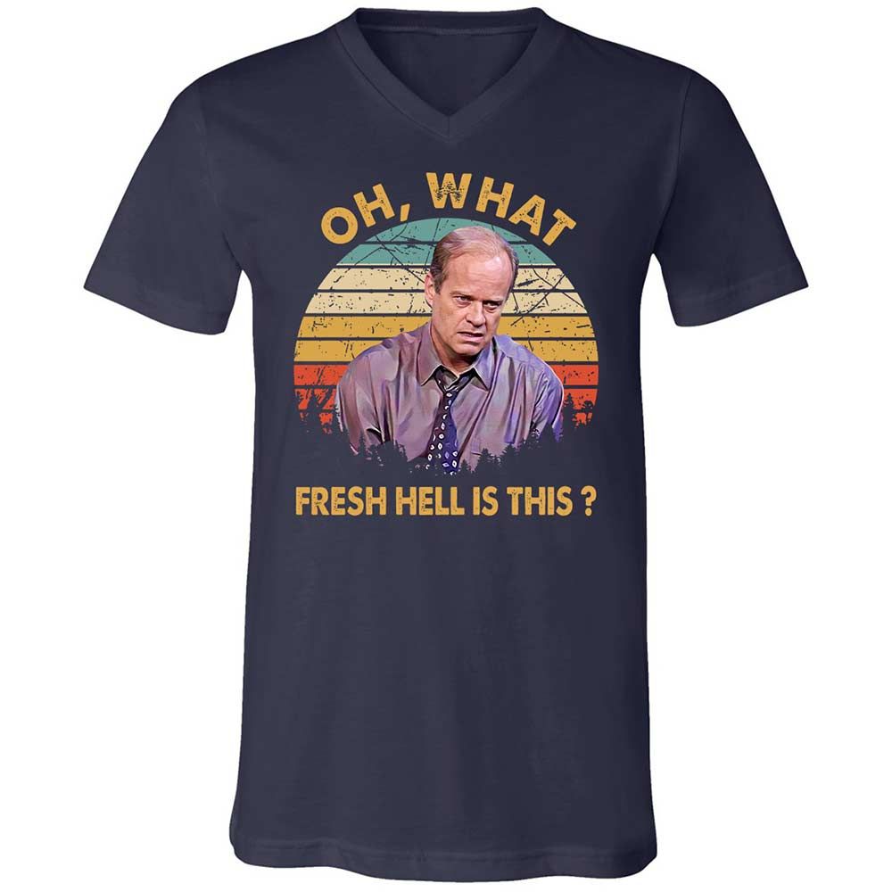 Oh What Fresh Hell Is This - Navy - 2