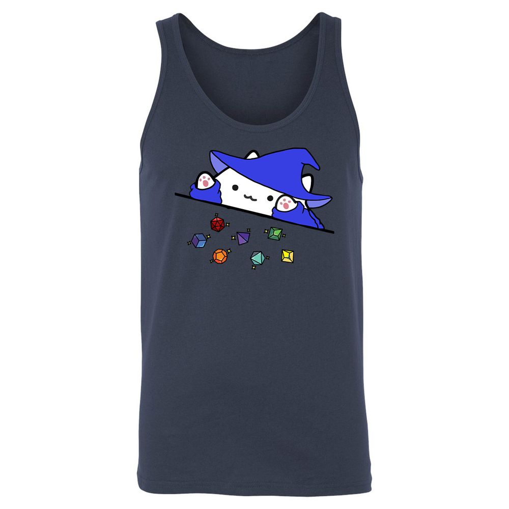 Unisex Jersey Tank - 54DHY2UR - Navy - 2