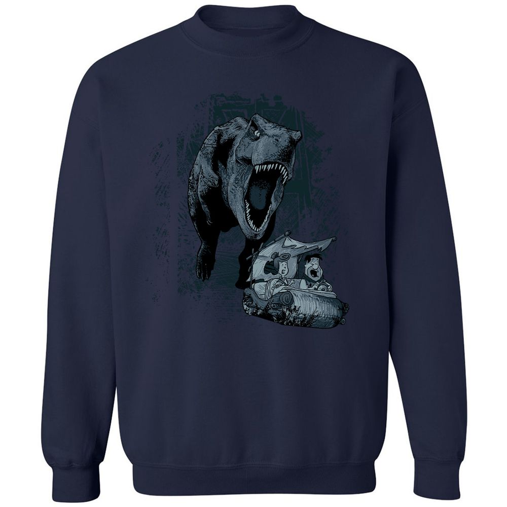 Classic Unisex Sweatshirt - H79FNU7Q - Navy - 2