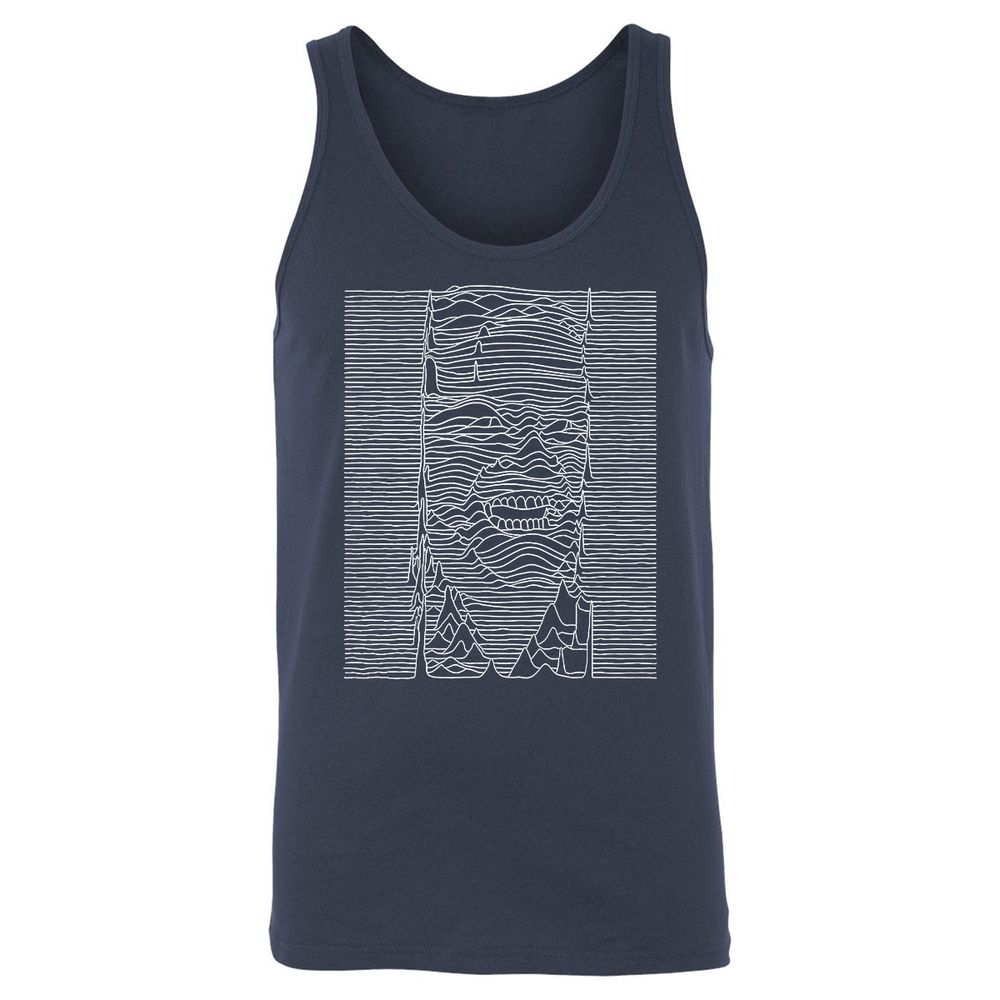 Unisex Jersey Tank - RYTJRWCU - Navy - 2