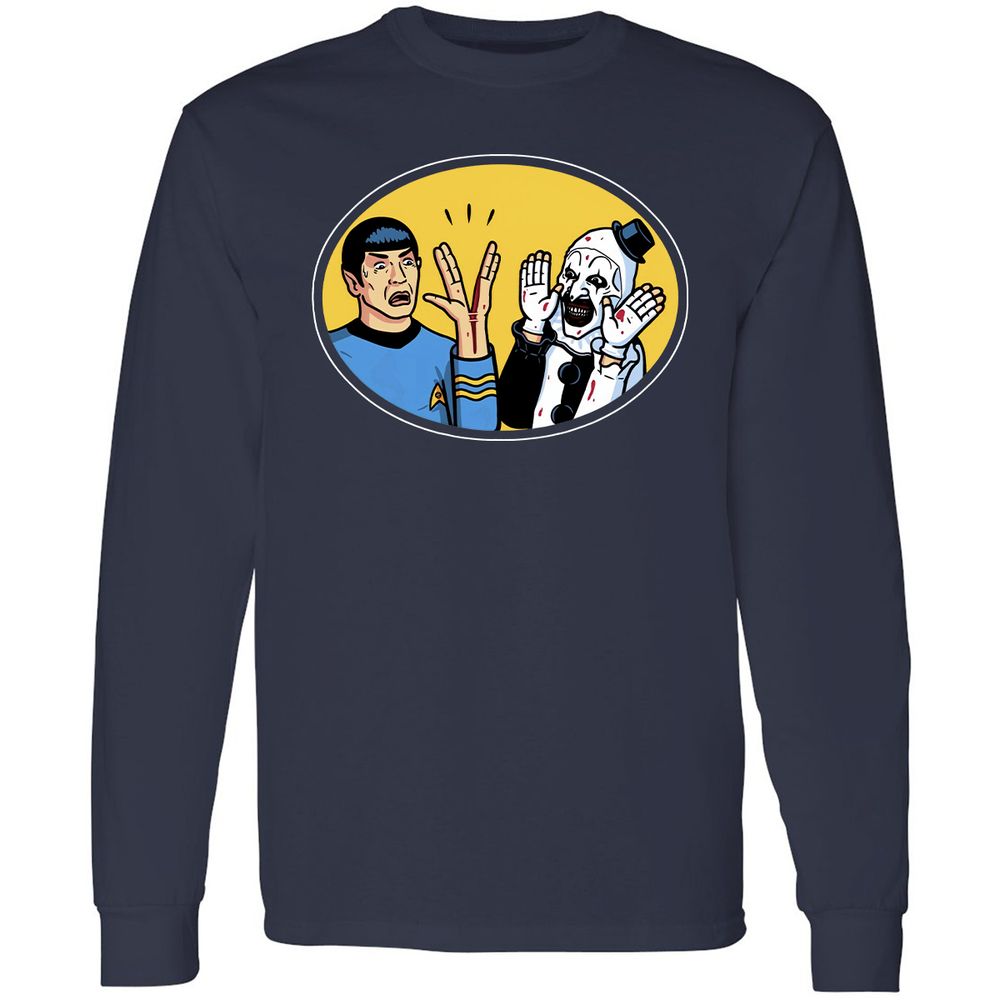 Long Sleeve T-Shirt - VJ56G9VU - Navy - 2