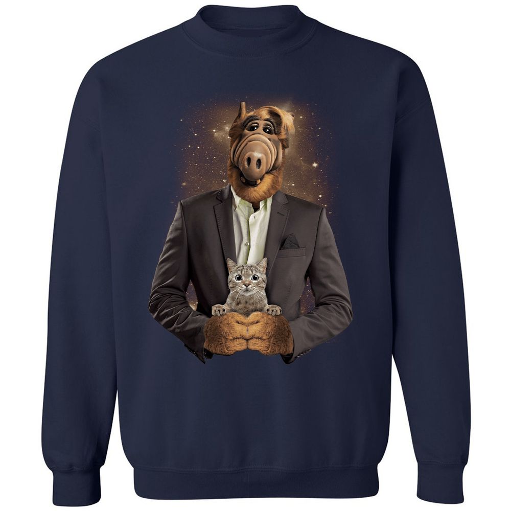 Classic Unisex Sweatshirt - XDQXHVQQ - Navy - 2