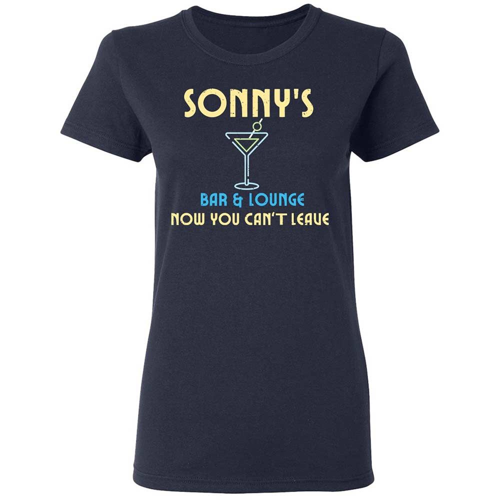 Women's T-Shirt - 711EUFTQ - Navy - 2