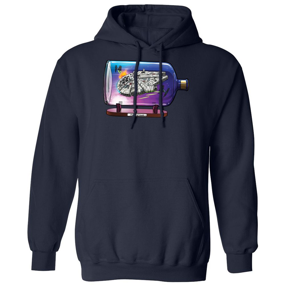 Classic Unisex Hoodie - E2EUCL9G - Navy - 2