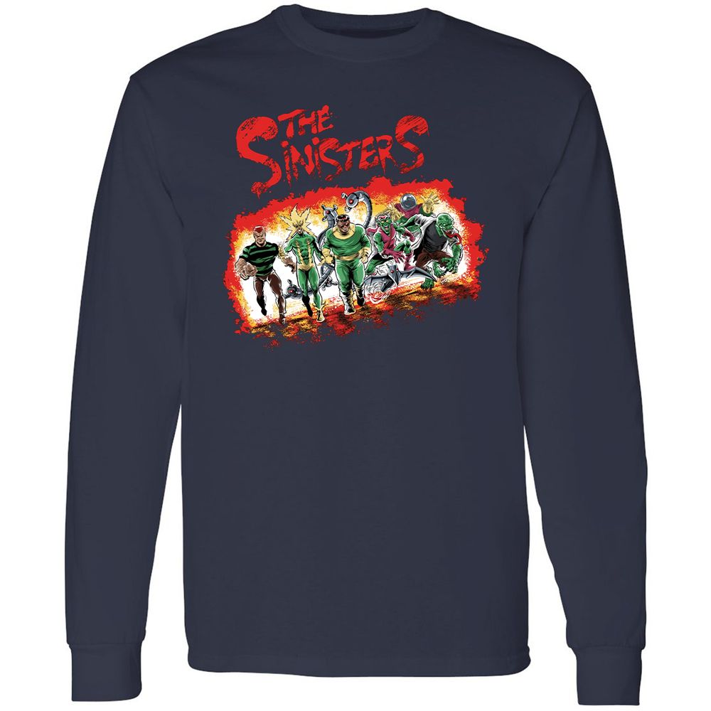 Long Sleeve T-Shirt - AT1AV44P - Navy - 2