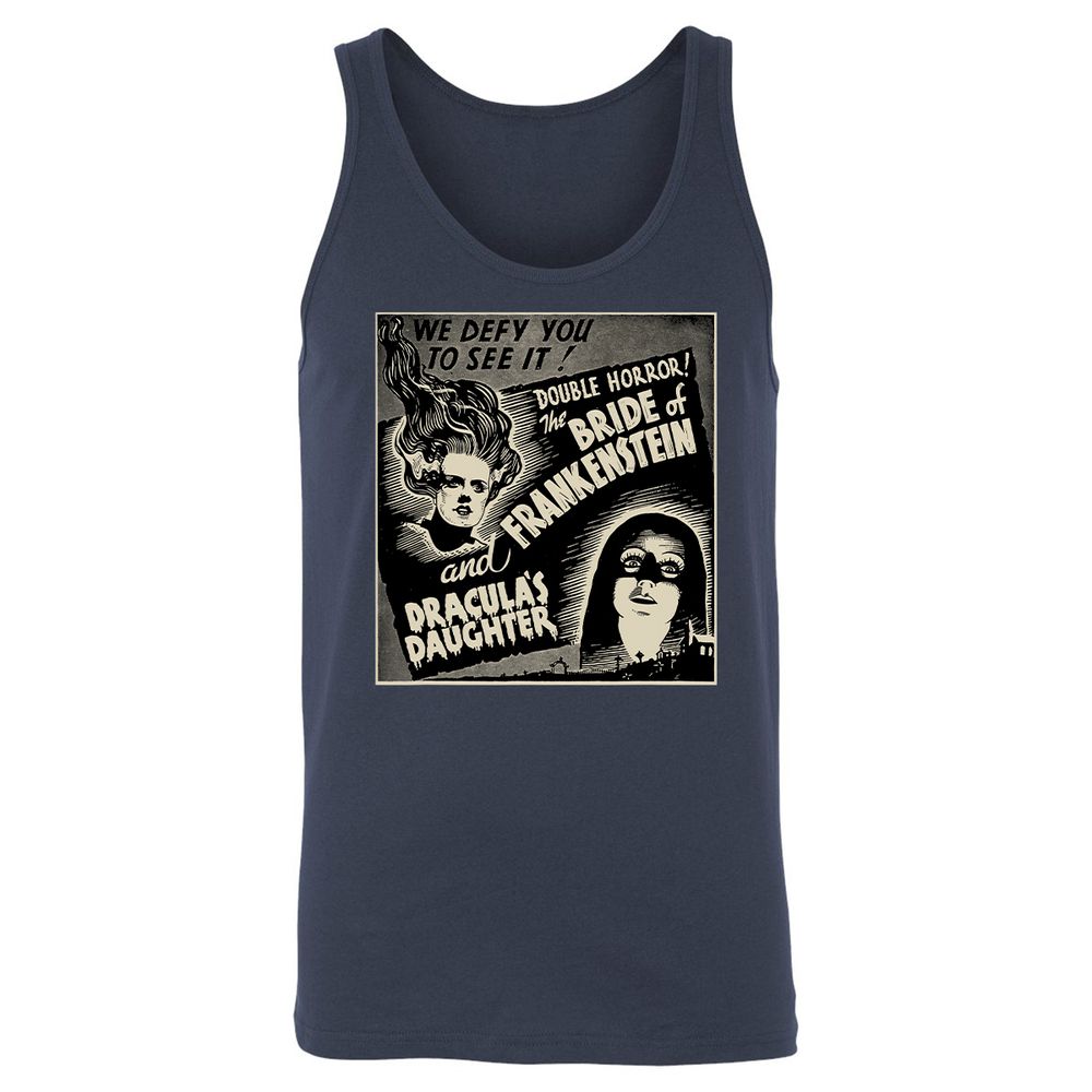 Unisex Jersey Tank - DWSTJAKS - Navy - 2