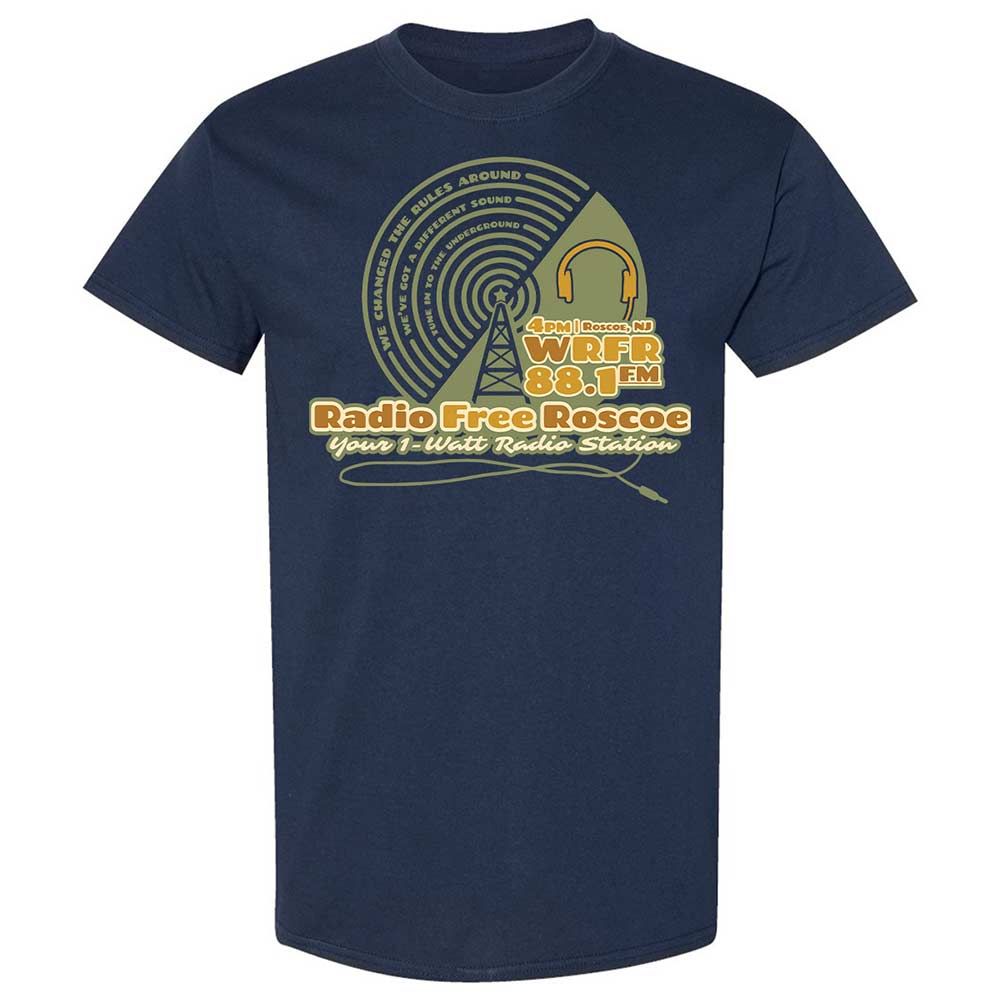 Radio Free Roscoe - Navy - 2