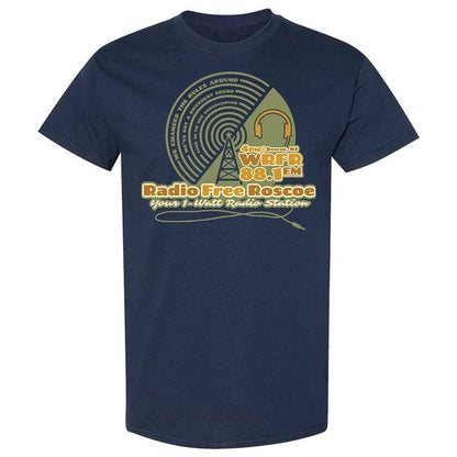 Radio Free Roscoe - Navy - 2