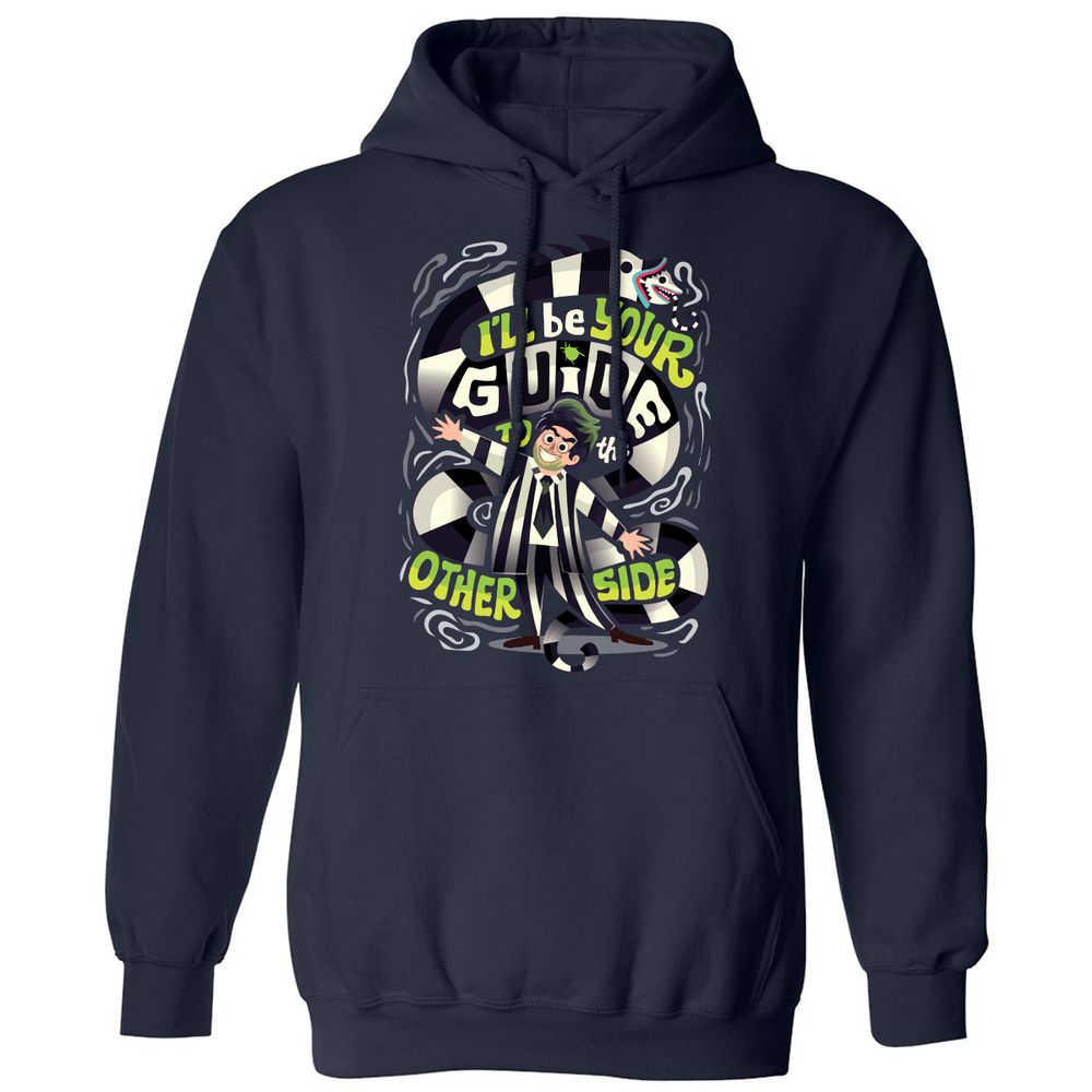 Classic Unisex Hoodie - J2BLKQ68 - Navy - 2