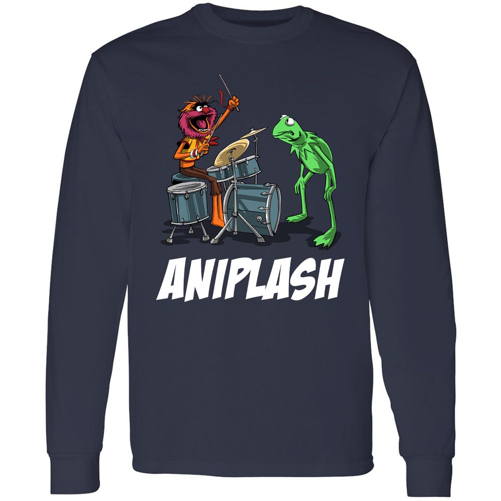 Long Sleeve T-Shirt - 43LCLHSH - Navy - 2