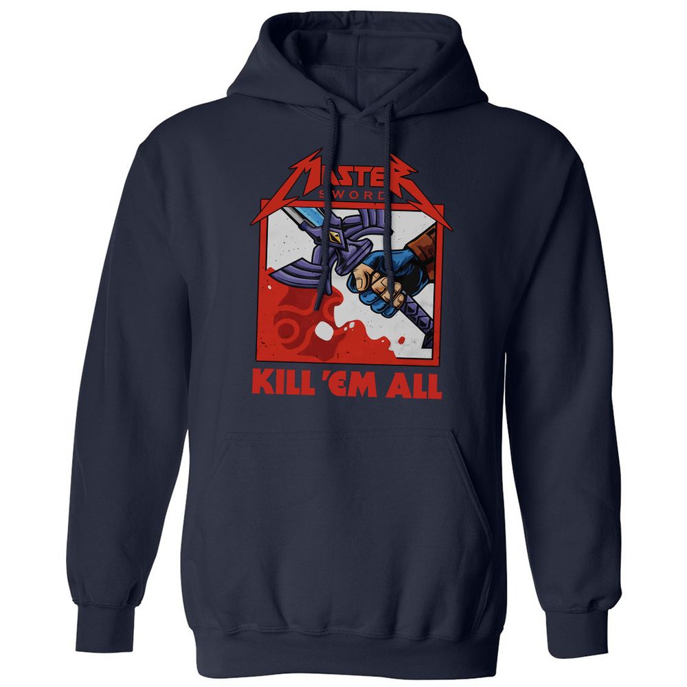 Classic Unisex Hoodie - LE6KCQLM - Navy - 2