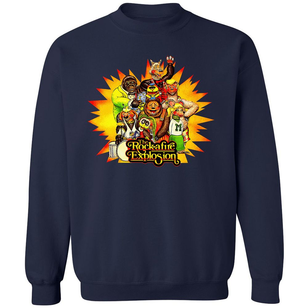 Classic Unisex Sweatshirt - 7D2DJGEB - Navy - 2