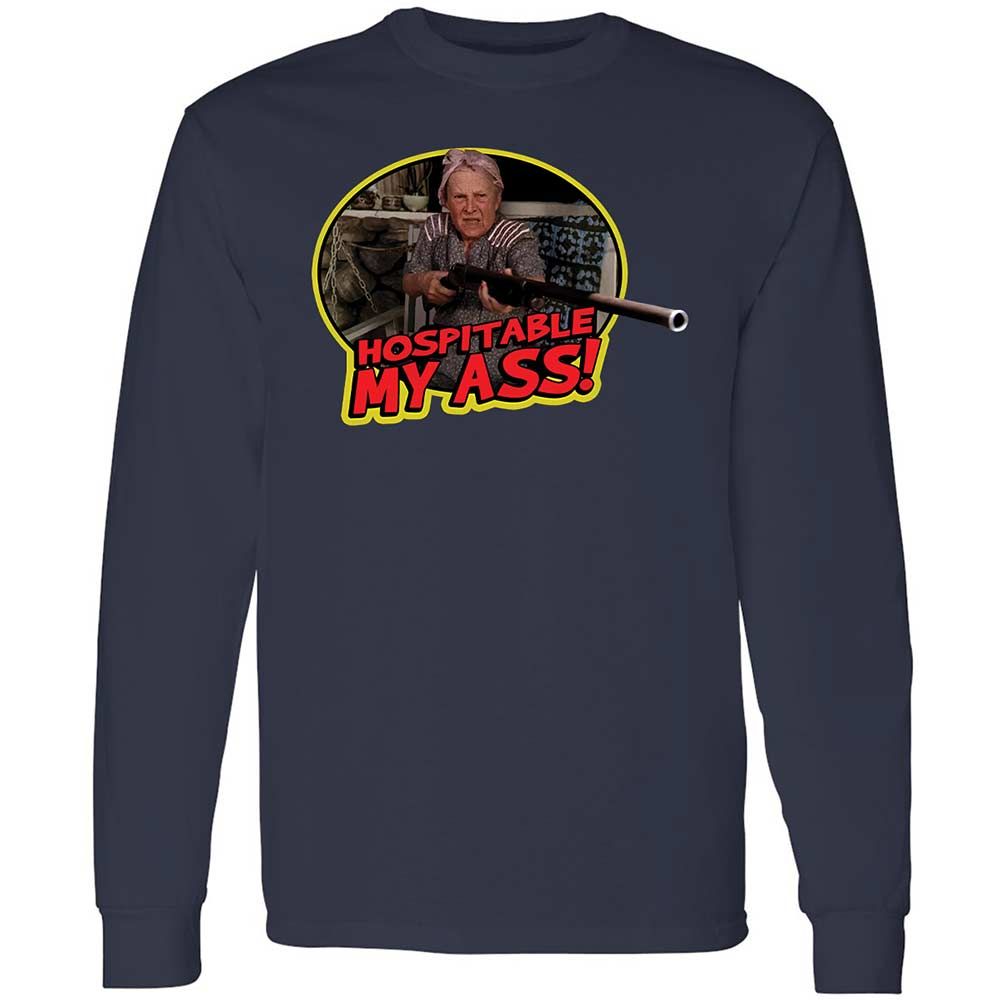 Long Sleeve T-Shirt - R5AR8E4U - Navy - 2