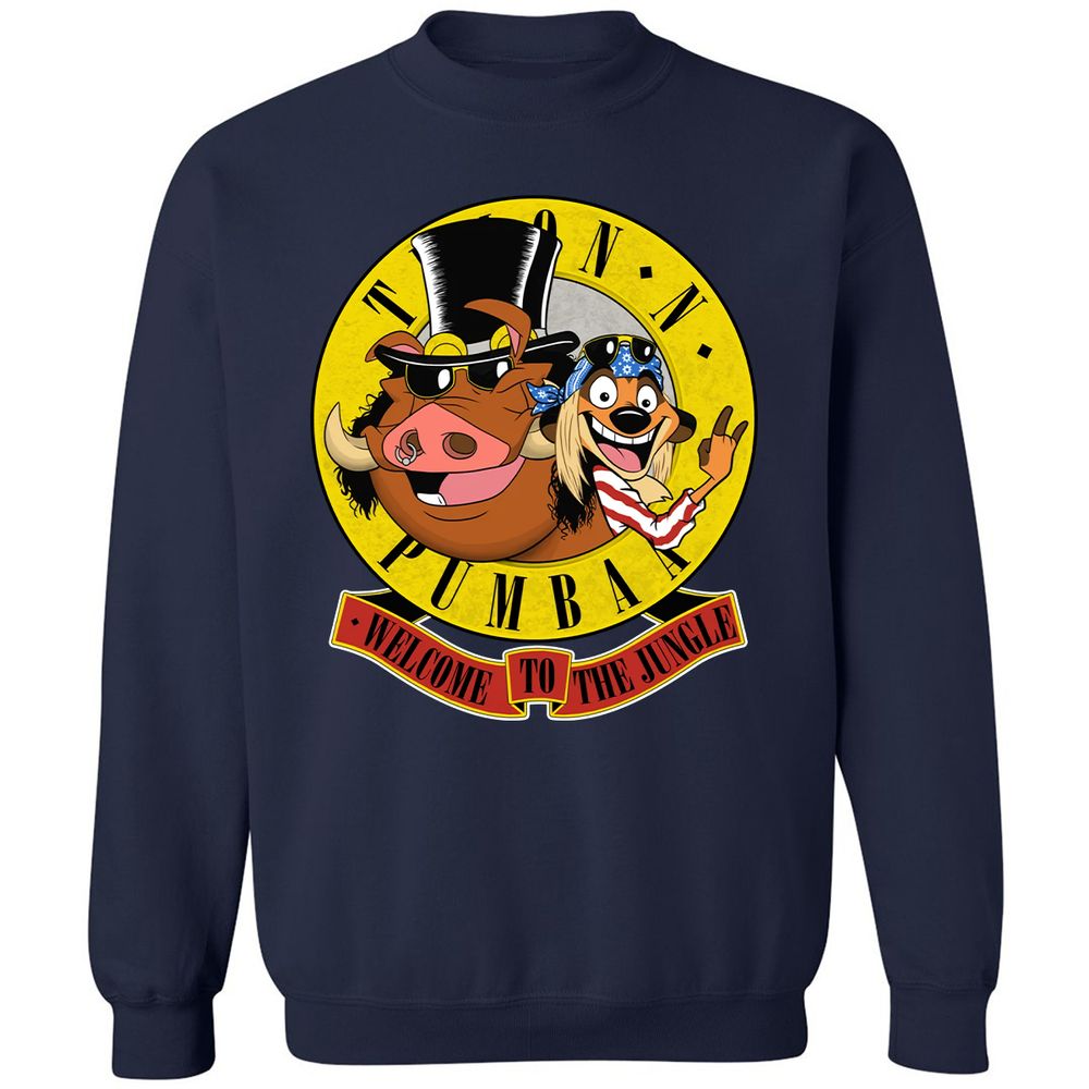 Classic Unisex Sweatshirt - Black - Navy - 2