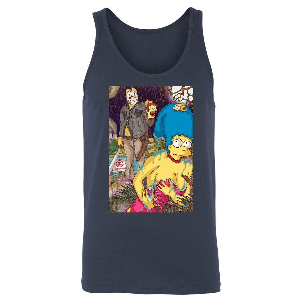 Unisex Jersey Tank - MT2VA8GR - Navy - 2