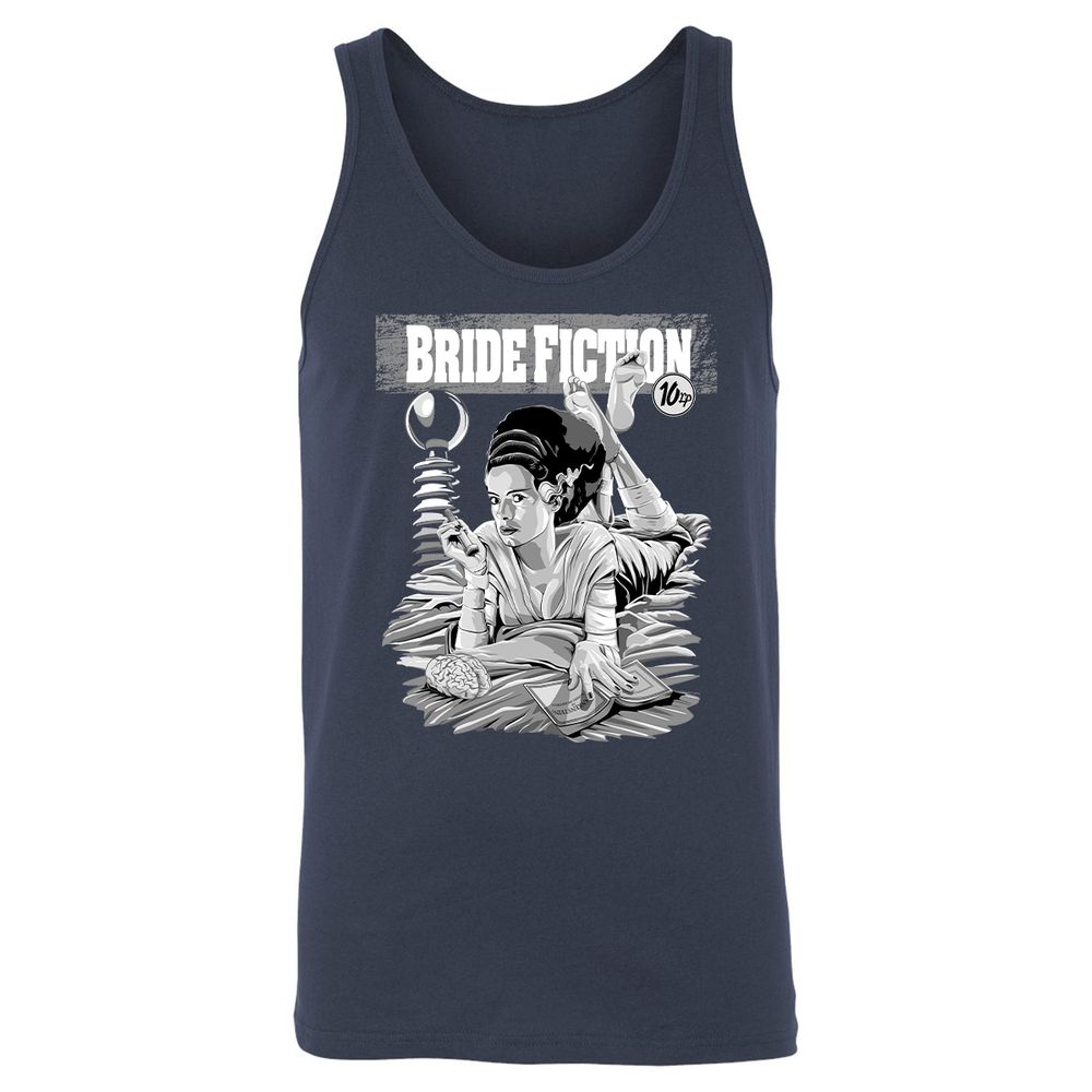 Unisex Jersey Tank - HV6ACFUW - Navy - 2