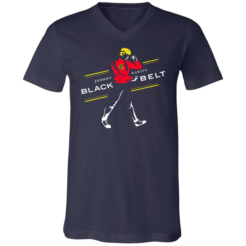 Unisex V-Neck T-Shirt - SC6GEA74 - Navy - 2
