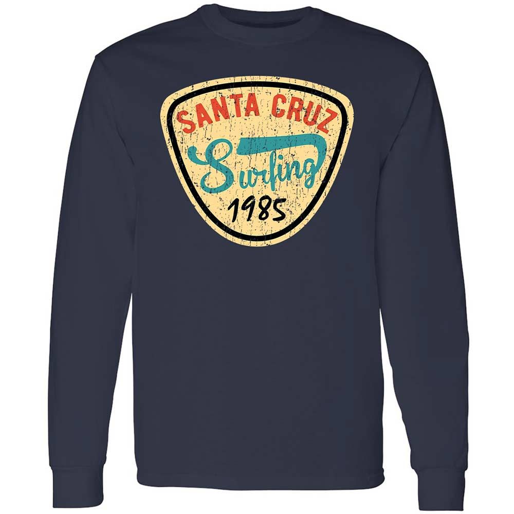 Long Sleeve T-Shirt - MV9PEBGZ - Navy - 2