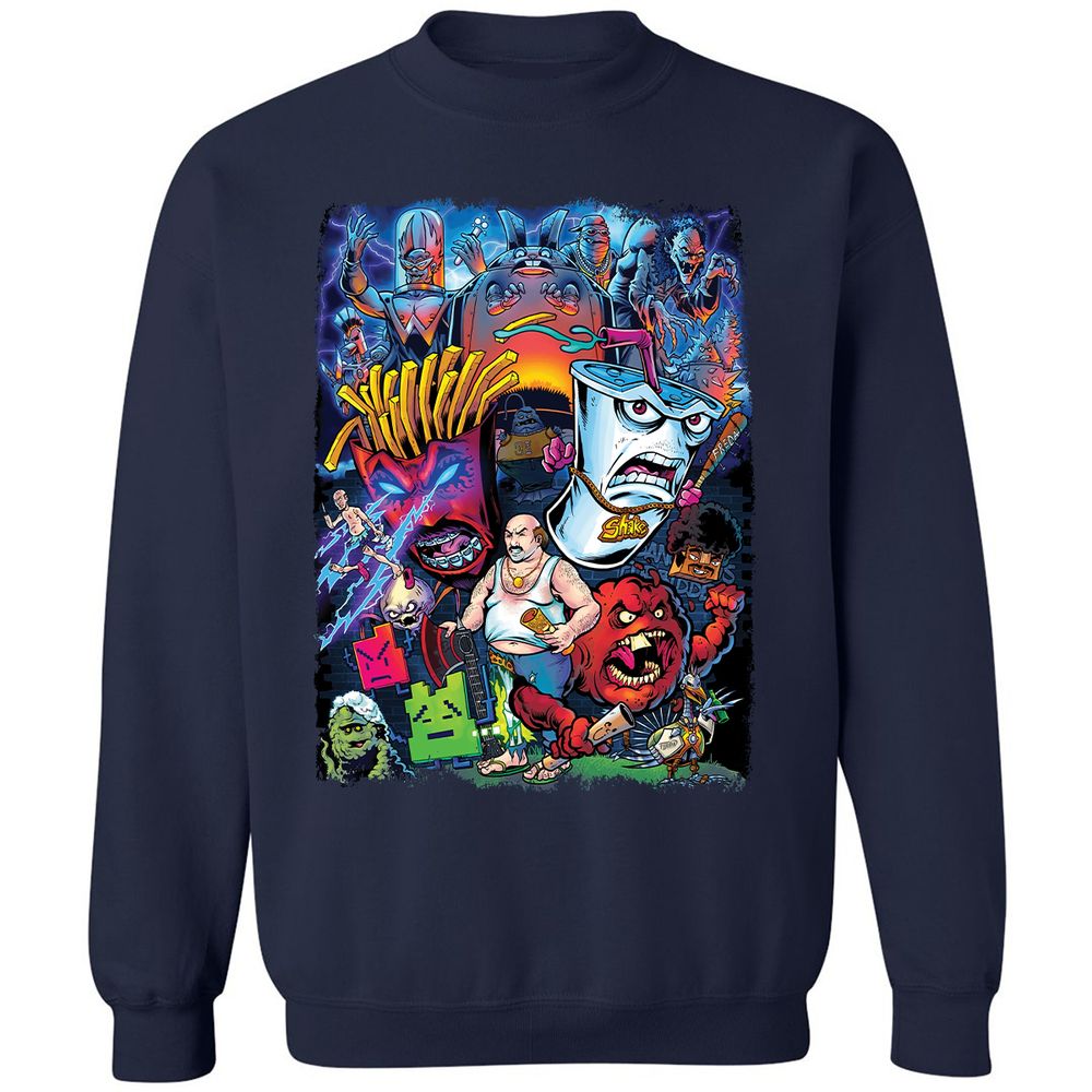 Classic Unisex Sweatshirt - BMNKE7QM - Navy - 2