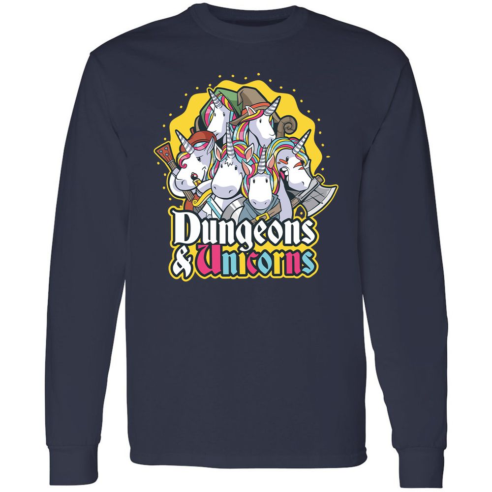 Long Sleeve T-Shirt - NV3FLN81 - Navy - 2