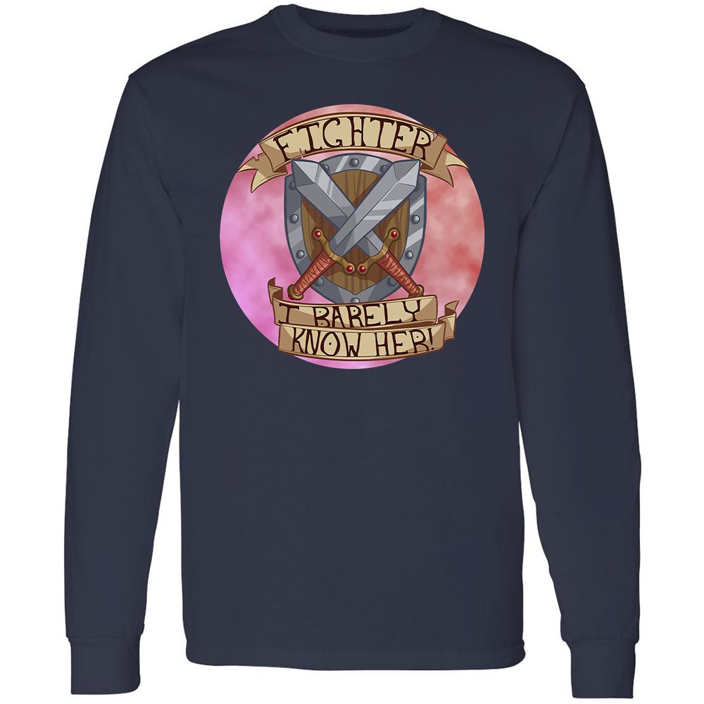 Long Sleeve T-Shirt - HF5ZFBT2 - Navy - 2