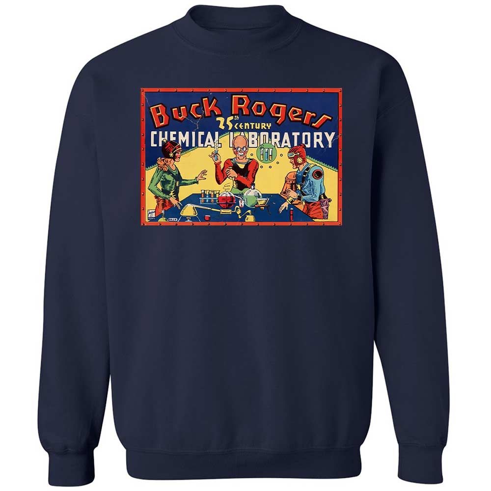Classic Unisex Sweatshirt - RQE5U7KR - Navy - 2
